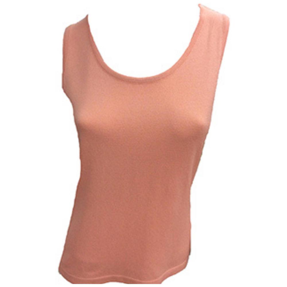 NEW ANGEL bra-friendly tank top in peach